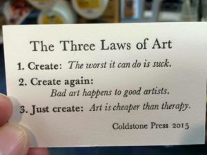The Three Laws of Art